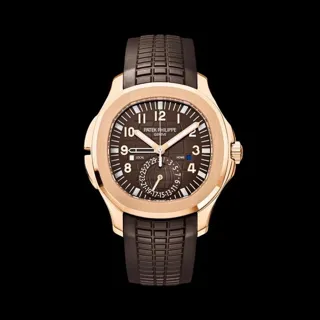 Patek Philippe Aquanaut 5164R-001 40.8mm Rose gold Brown