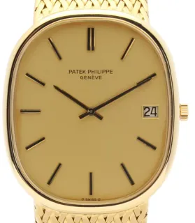 Patek Philippe Golden Ellipse 3605 38mm Yellow gold Golden