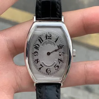 Patek Philippe Gondolo 5098P-001 32mm Platinum Silver