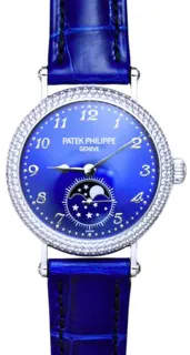 Patek Philippe Moonphase 7121/200G-001 33mm White gold Blue