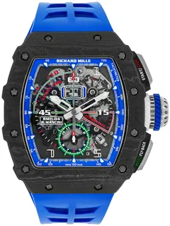 Richard Mille RM 11-04 RM11-04 50mm Carbon fiber Skeletonized