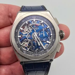 Zenith 95.9000.9004/78.R782 Titanium Skeletonized 2020 Japan