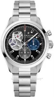 Zenith El Primero 03.3300.3604/21.M3300 Stainless steel Black