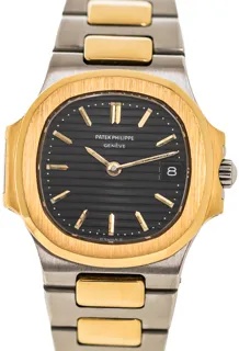 Patek Philippe Nautilus 4700/1 Stainless steel and 18k yellow gold blue