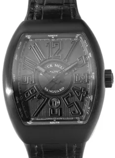 Franck Muller Vanguard V45 SC DT TT NR BR NR 44mm Titanium Black