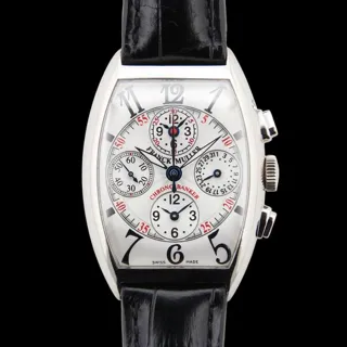 Franck Muller Master Banker 7850 cc mb White gold Silver