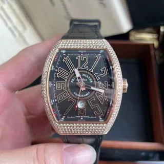 Franck Muller Vanguard V45 Rose gold Black