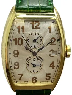 Franck Muller Master Banker 6850 MB 34mm Yellow gold Silver