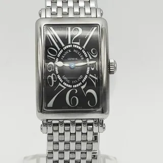 Franck Muller Long Island 902 QZ 23mm Stainless steel Black