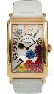 Franck Muller Long Island 952QZRELCOLFLC5N 38mm Rose gold White