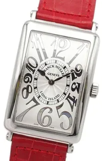 Franck Muller Long Island 1002 QZ REL 51mm Stainless steel Silver