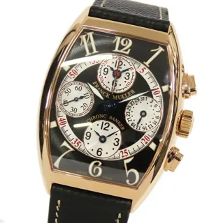 Franck Muller Master Banker 7850 cc mb 49mm Rose gold Black