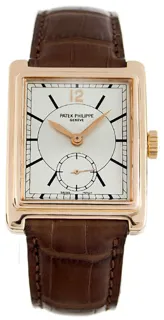 Patek Philippe Gondolo 5010 25mm Rose gold White