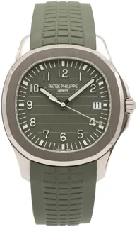 Patek Philippe Aquanaut 5168G-010 42mm White gold Green