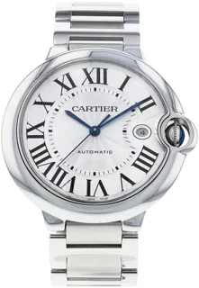 Cartier Ballon Bleu de Cartier WSBB0049 42mm Stainless steel Silver