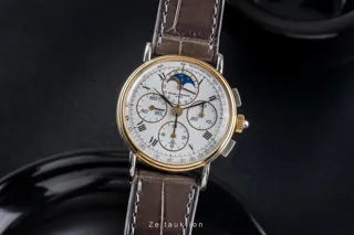 Baume & Mercier 6102.099 Yellow gold and Stainless steel White