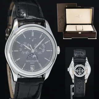 Patek Philippe Annual Calendar 5146P 39mm Platinum Gray