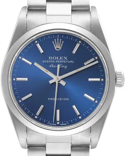 Rolex Air King 14000 34mm Stainless steel Blue