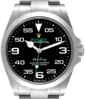 Rolex Air King 126900 Stainless steel Black