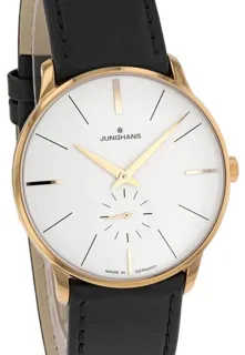 Junghans Meister 27/5002.02 37.5mm Rose gold Silver