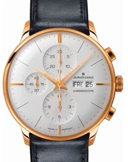 Junghans Meister 27/7023.02 40.5mm Rose gold White