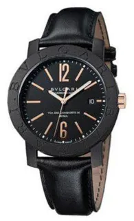 Bulgari Bvlgari Carbon Fiber Carbon fiber Black