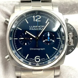 Panerai Luminor Marina PAM 01110 44mm Stainless steel Blue