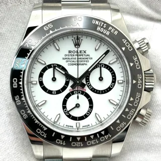 Rolex Daytona 126500LN-0001 40mm Stainless steel White