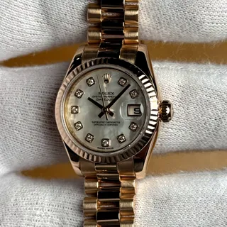 Rolex Lady-Datejust 179175 Rose gold