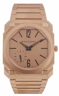 Bulgari Octo 102912 Rose gold Pink