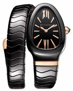 Bulgari Serpenti Spiga 102734 SPC35BCBC.1T Ceramic Black