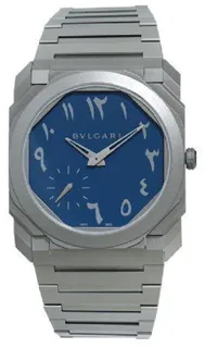 Bulgari Octo 103301 40mm Titanium Blue