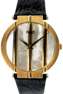 Piaget Polo 8673 32mm Yellow gold White