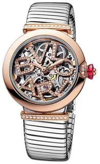 Bulgari LVCEA 103093 Rose gold Skeletonized