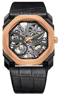 Bulgari Octo Finissimo 102469 BGO40BSPGLXT/SK 40mm Stainless steel Skeletonized