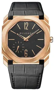 Bulgari Octo 103286 40mm Rose gold Black