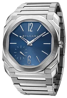 Bulgari Octo Finissimo BGO40SXT 103431 Stainless steel Blue