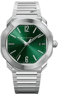 Bulgari Octo Roma 102963 41mm Stainless steel Green