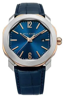 Bulgari Octo Roma 103205 41mm Stainless steel Blue