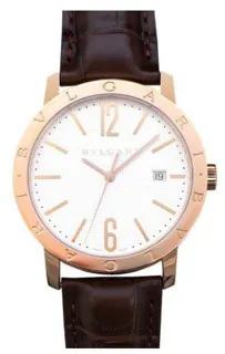 Bulgari Diagono 101965 Rose gold White