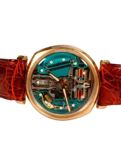 Bulova Accutron Spaceview 14k Gold