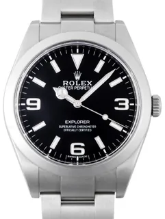 Rolex Explorer 214270 39mm Stainless steel Black