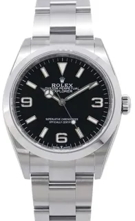 Rolex Explorer 124270 36mm Stainless steel Black