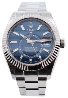 Rolex Sky-Dweller 336934 42mm Stainless steel Blue