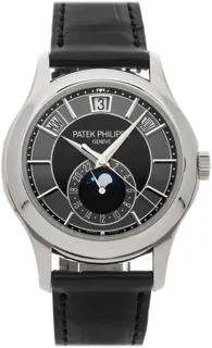 Patek Philippe Annual Calendar 5205G-010 40mm White gold Black