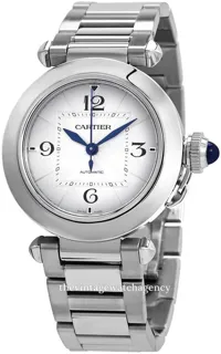 Cartier Pasha WSPA0013 35mm Stainless steel Silver