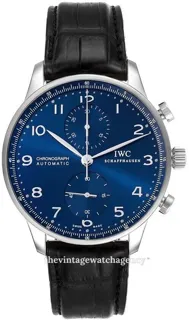 IWC Portugieser IW371491 41mm Stainless steel Blue