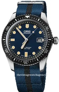 Oris Divers Sixty Five 01 733 7720 4055-07 5 21 28FC Stainless steel Blue