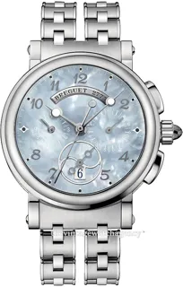 Breguet Marine 8827ST/59/SM0 34.5mm Stainless steel Blue