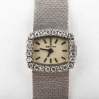 Zenith 18k white gold